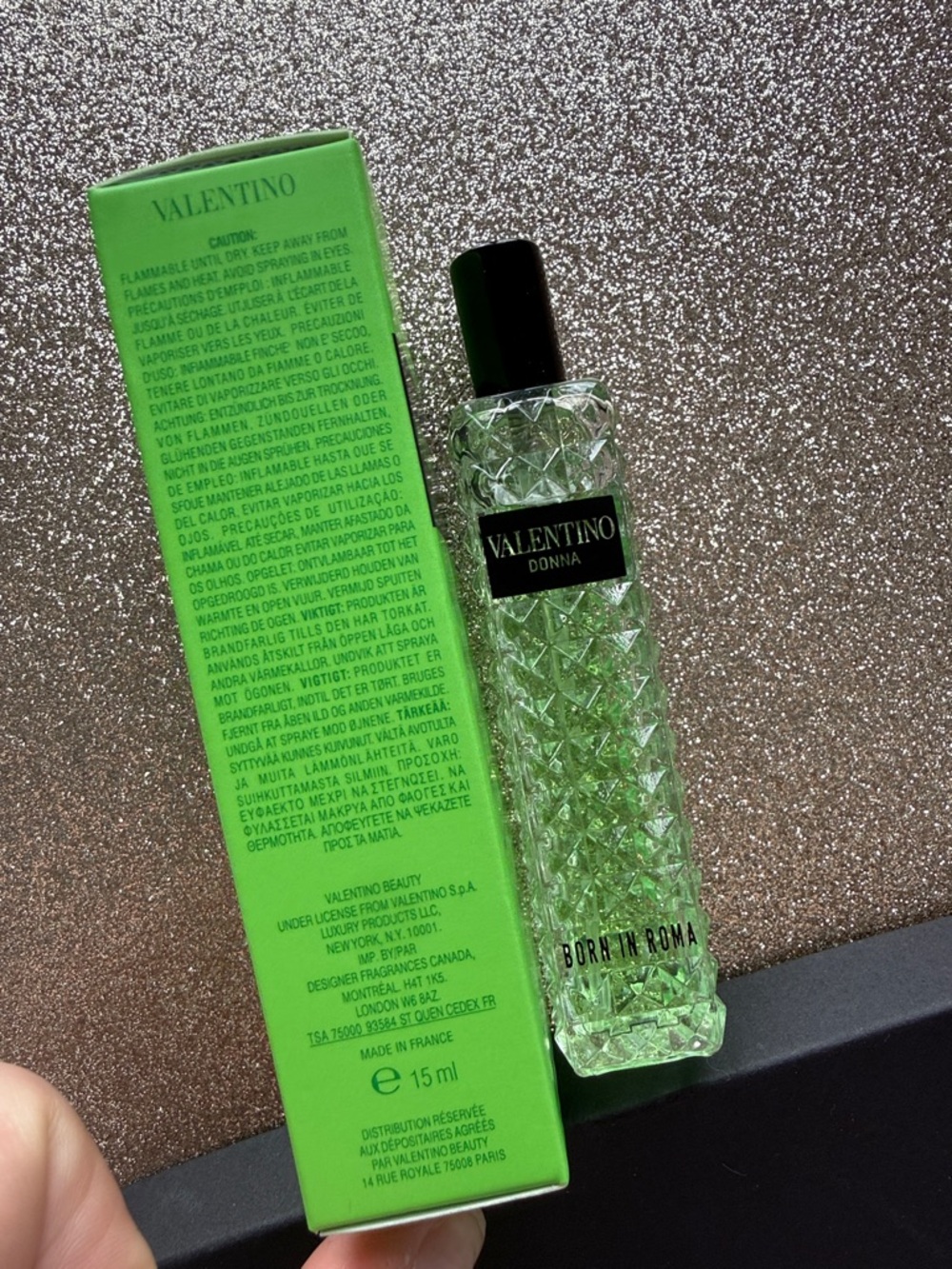 NIB 15ml Valentino Donna Born In Roma Green Stravaganza Eau de Parfum - Green - Picture 4 of 4